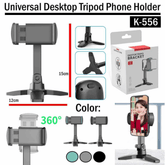 Mini Foldable 360° Desktop Tripod Camera Holder - K556