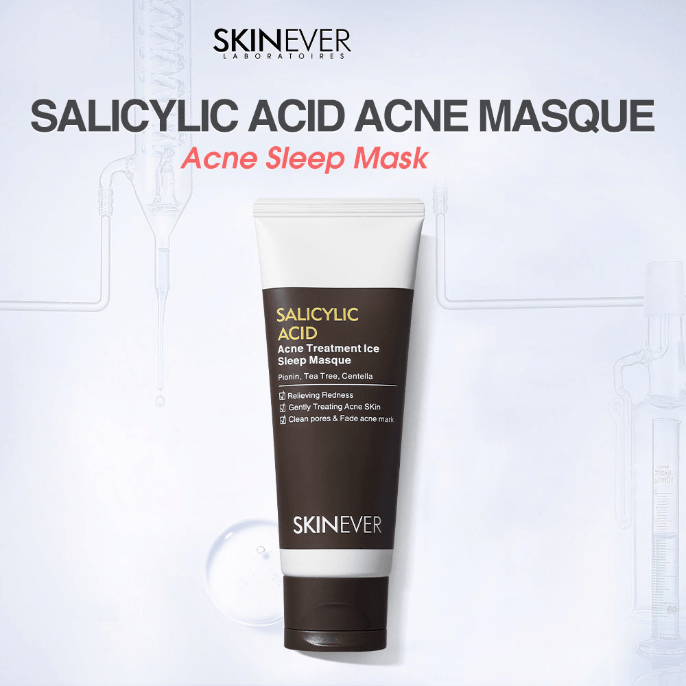 Skinever Salicylic Acid Acne Treatment Ice Sleep Masque - 75ml Skinever Salicylic Acid Acne Treatment Ice Sleep Masque - 75ml