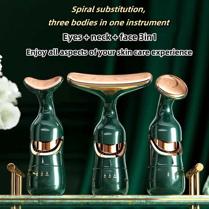 KDK 4D Portable 3 in 1 Neck Facial Massager 84455-1 KDK 4D Portable 3 in 1 Neck Facial Massager 84455-1