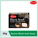 Renew Placenta Black Seed Hair & Body Soap - 90g