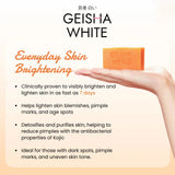 Geisha White Intense Skin Brightening Soap - 65g × 2Pcs