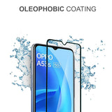 واقي شاشة زجاجي مقوّى 2.5D لهاتف أوبو A53S 5G