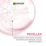 غارنييه ماء الورد المنظف ميسيلار للبشرة العادية إلى الجافة - 125 مل