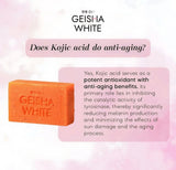 Geisha White Intense Scar & Blemish Skin Brightening Bar - 65g x 3Pcs Value Pack