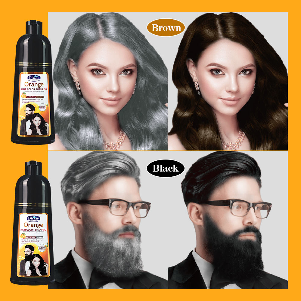 شامبو ديسار بلون برتقالي للشعر بني طبيعي - 400 مل شامبو ديسار بلون برتقالي للشعر بني طبيعي - 400 مل