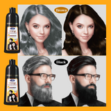 شامبو ديسار بلون برتقالي للشعر بني طبيعي - 400 مل