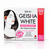 Geisha White Classic Skin Brightening Bar - 65g × 2Pcs