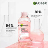 Garnier Micellar Cleansing Rose Water For Normal To Dry Skin - 400ml