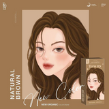 Kota Cosmetics Tawny Thailand Hair Color Natural Brown - 100ml + 100ml