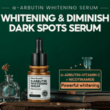 Vibrant Glamour α-Arbutin Brightening Serum Niacinamide Reduce Dark Spots - 30ml