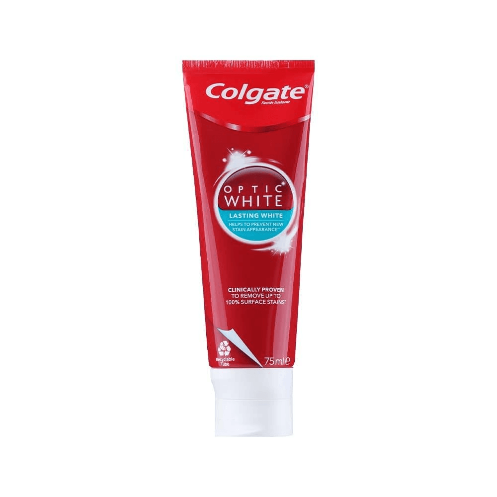 Colgate Optic White Lasting White Toothpaste - 75ml Colgate Optic White Lasting White Toothpaste - 75ml