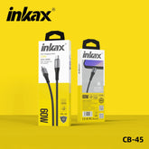 inkax 60W Fast Charging Data Cable Type C To C CB-45