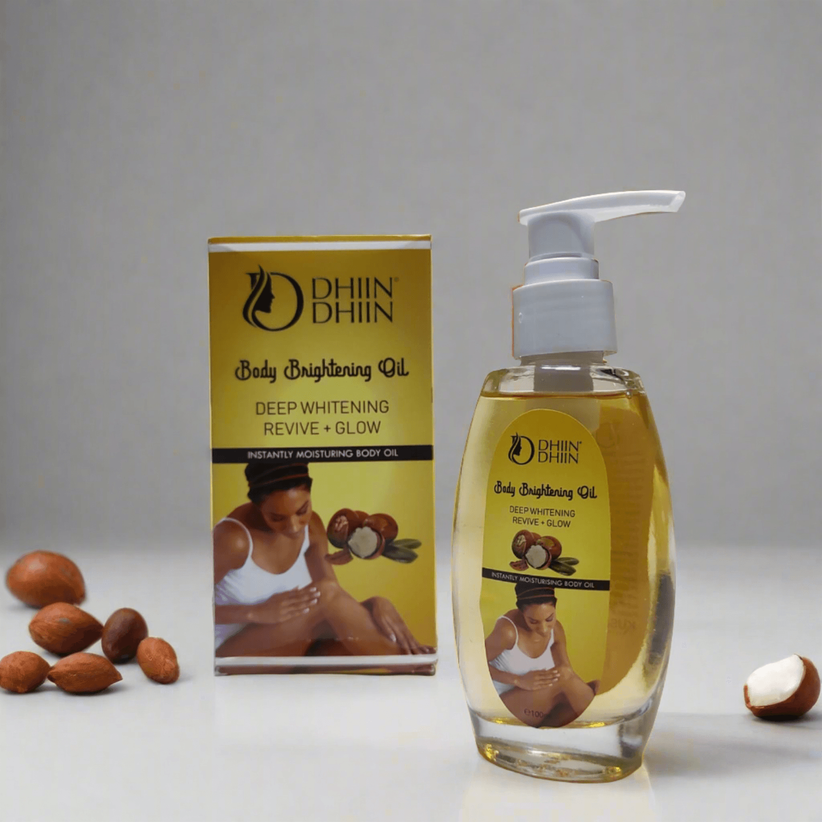 Dhin Dhin Body Brightening Oil - 100ml Dhin Dhin Body Brightening Oil - 100ml