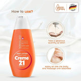 Creme 21 Body Lotion Normal Skin - 400ml × 2 Pcs (Offer)