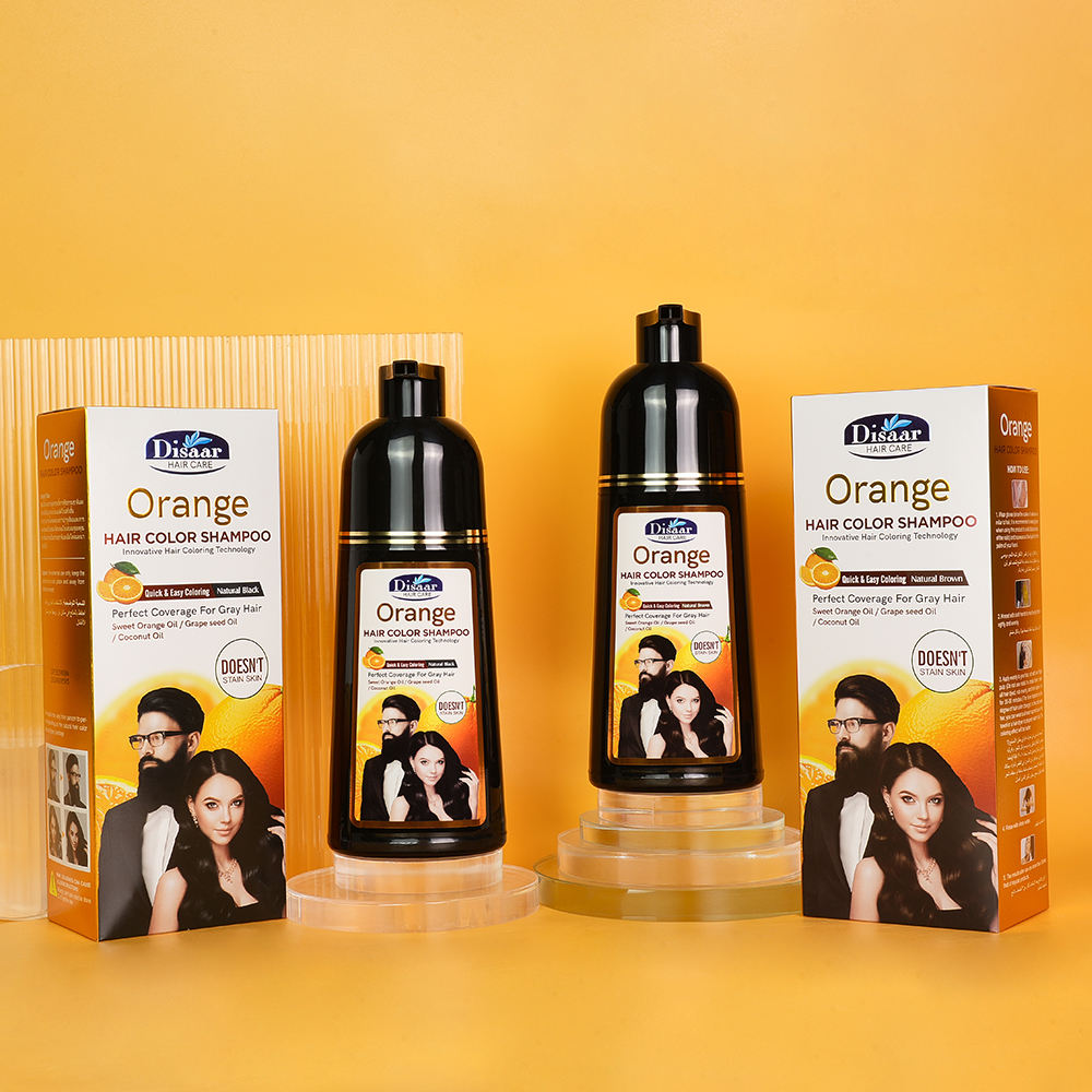 شامبو ديسار بلون برتقالي للشعر بني طبيعي - 400 مل شامبو ديسار بلون برتقالي للشعر بني طبيعي - 400 مل