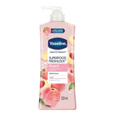 Vaseline Healthy Bright Superfood Fresh Lock Peach Body Lotion - 320ml