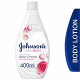 Johnson's Vita-Rich Soothing Body Lotion with Rose Water - 400ml