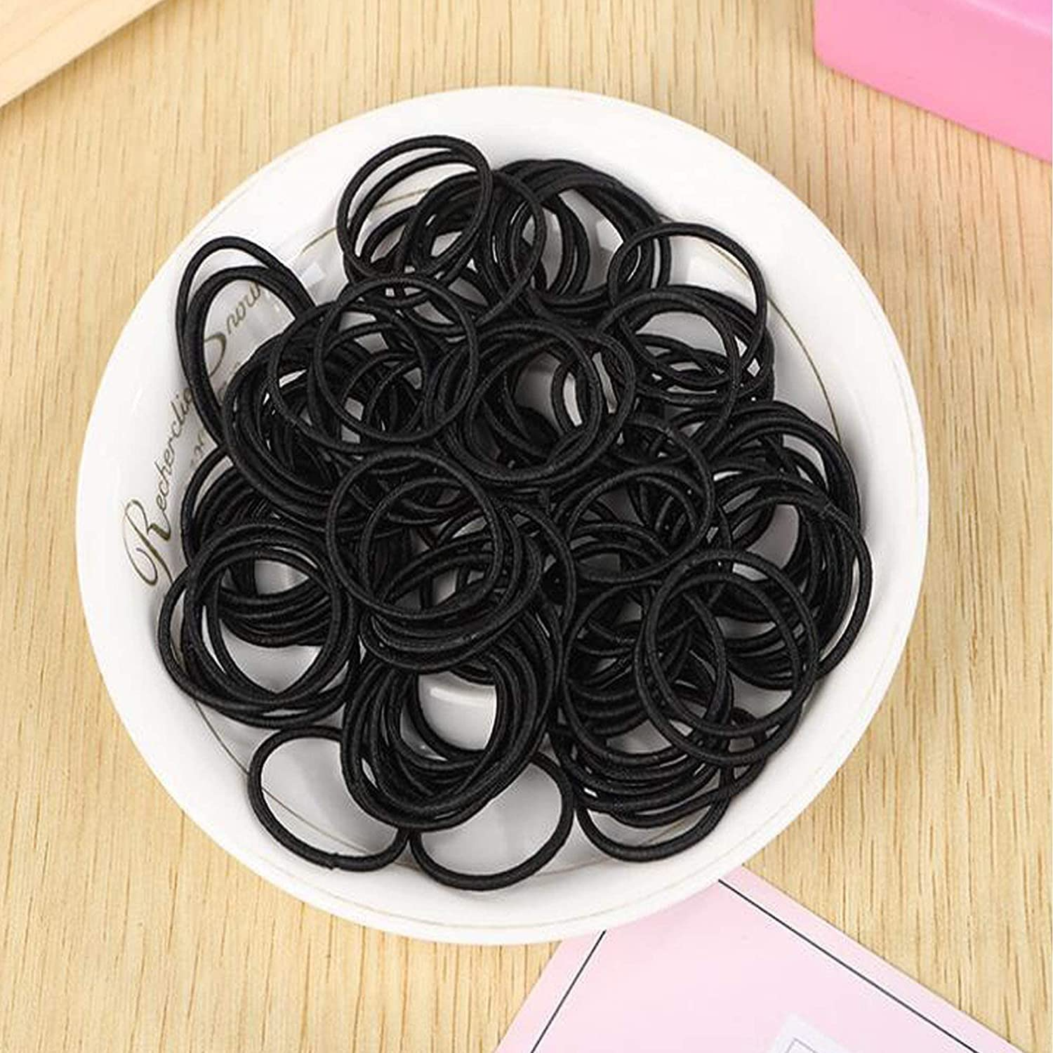 Premium Elastic Rubber Bands Black Color KT-109-525 Premium Elastic Rubber Bands Black Color KT-109-525