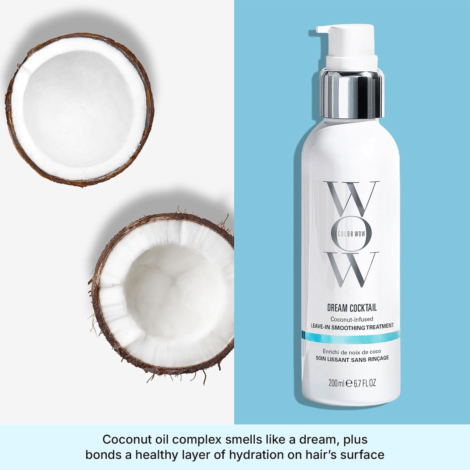 Color Wow Dream Cocktail Coconut-Infused Leave-In Treatment - 200ml Color Wow Dream Cocktail Coconut-Infused Leave-In Treatment - 200ml