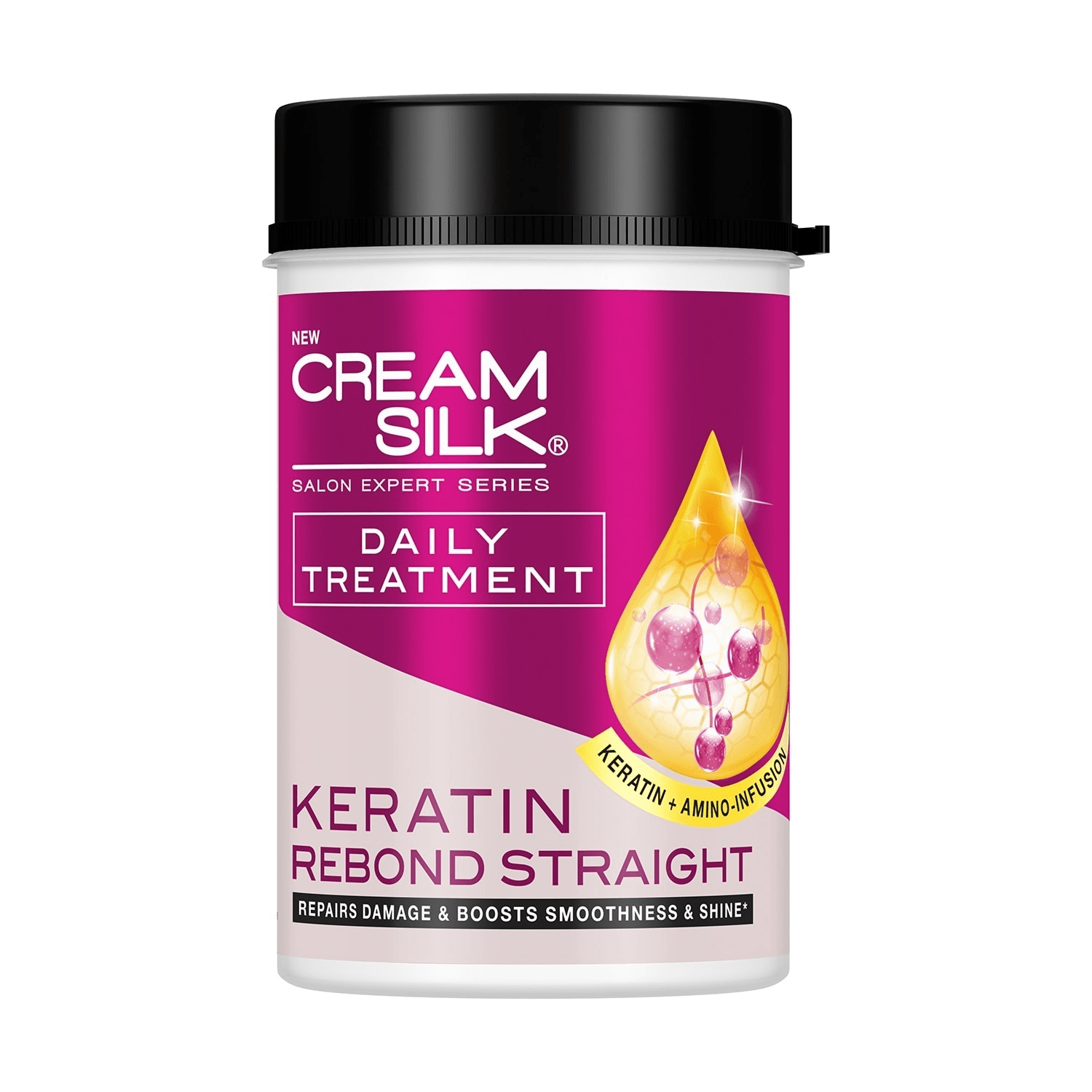 Cream Silk Daily Treatment Keratin Rebond Straight - 650ml Cream Silk Daily Treatment Keratin Rebond Straight - 650ml