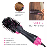 Multifunctional One Step Hair Dryer & Styler Brush - 5250