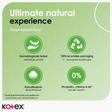 Kotex Natural 100% Cotton Maxi Protect Normal Sanitary Pads - 26s