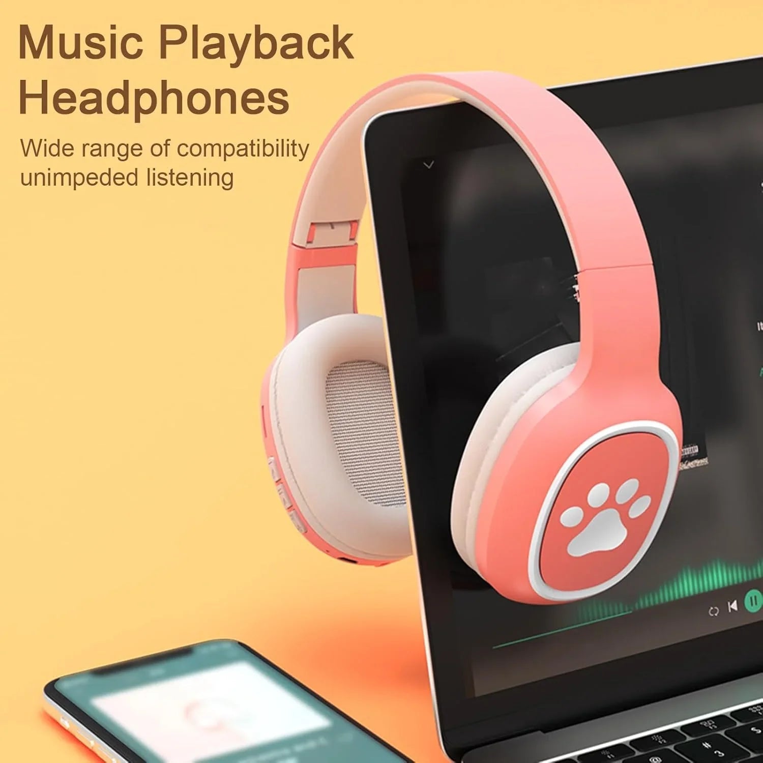 Colorful Cute Hifi Wireless Headphone SYM-003 Colorful Cute Hifi Wireless Headphone SYM-003