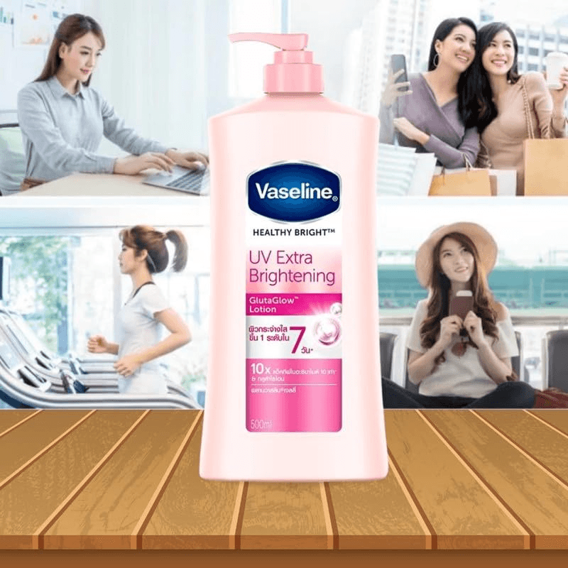 Vaseline Healthy Bright UV Extra Brightening Lotion - 500ml Vaseline Healthy Bright UV Extra Brightening Lotion - 500ml