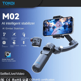 TOKQI M02 3-Axis Gimbal Stabilizer Handheld For Vlog Video