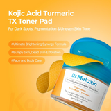 Dr.Melaxin TX-Kojic Acid Turmeric Toner Pad - 70Pads