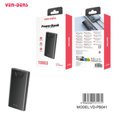 VEN-DENS High Quality Power Bank 10000mAh VD-PB041