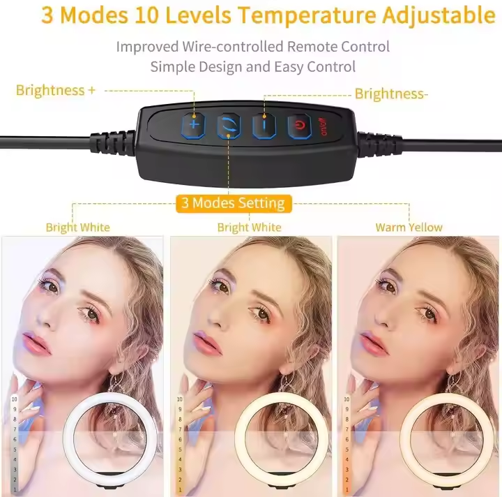 Ring Fill LED Selfie Beauty Light 26CM DX-260 Ring Fill LED Selfie Beauty Light 26CM DX-260