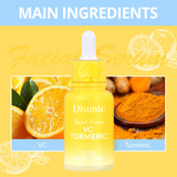 Disunie Vitamin C & Turmeric Skin Brightening Facial Serum - 40ml
