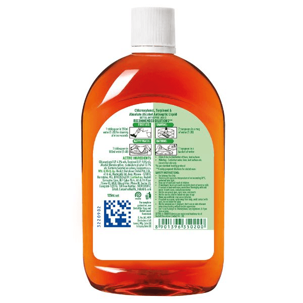 Dettol Antiseptic Liquid - 125ml Dettol Antiseptic Liquid - 125ml