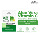 Luxe Organix Aloe Vera Vitamin C Natural Soap - 135g
