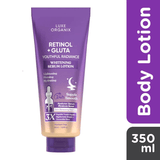 Luxe Organix Retinol + Gluta Youthful Radiance Brightening Serum Lotion - 350ml