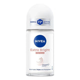 Nivea Extra Bright Silk Touch Deodorant Roll-On - 50ml