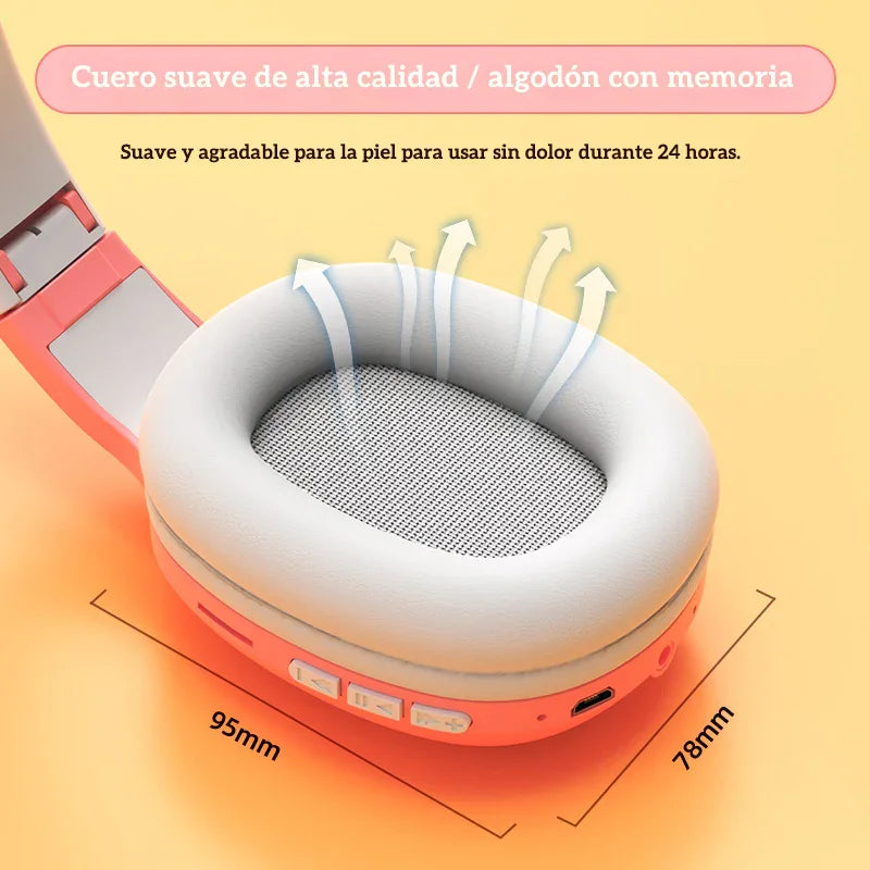 Colorful Cute Hifi Wireless Headphone SYM-003 Colorful Cute Hifi Wireless Headphone SYM-003