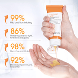 منظف ومقشر منعش بحمض الساليسيليك من سكين إيفر - 75 مل