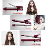 Mino 3 In 1 Professional Hair Curler & Straightener MN-8835