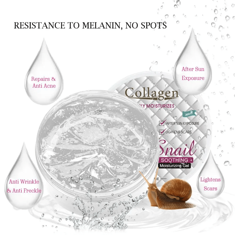 Collagen Snail Soothing Moisturising Gel - 300ml Collagen Snail Soothing Moisturising Gel - 300ml