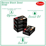 Renew Placenta Black Seed Hair & Body Soap - 90g (2+1) Offer