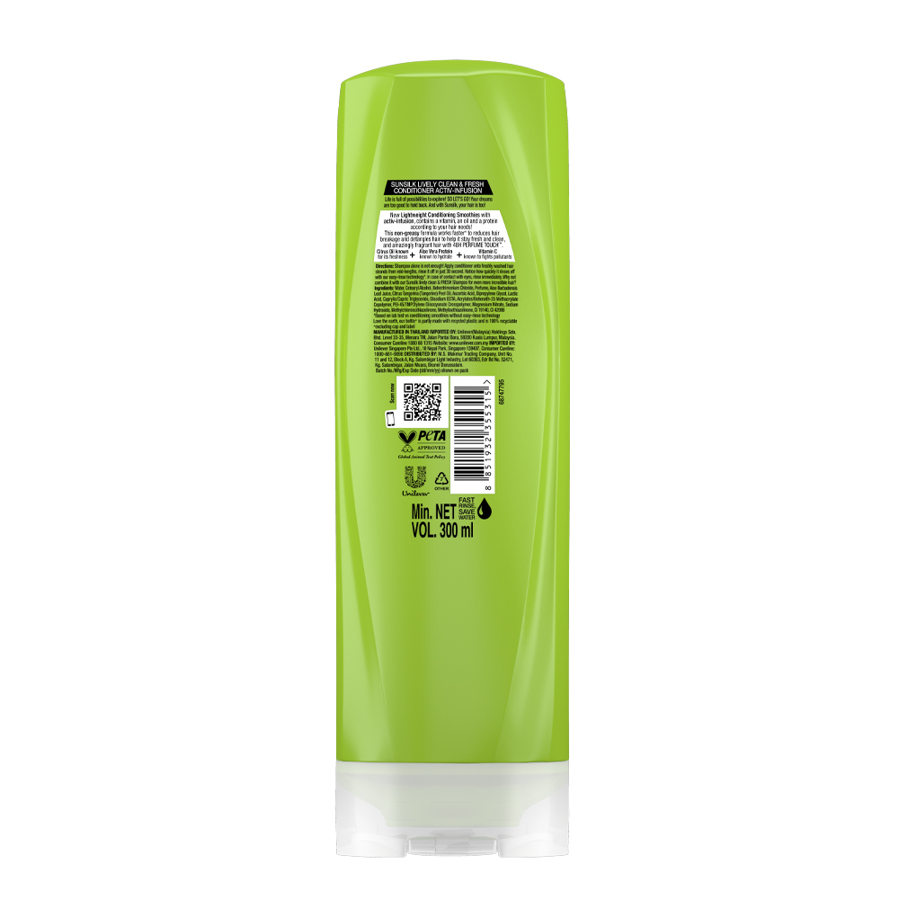 Sunsilk Lively Clean & Fresh Conditioner - 300ml Sunsilk Lively Clean & Fresh Conditioner - 300ml