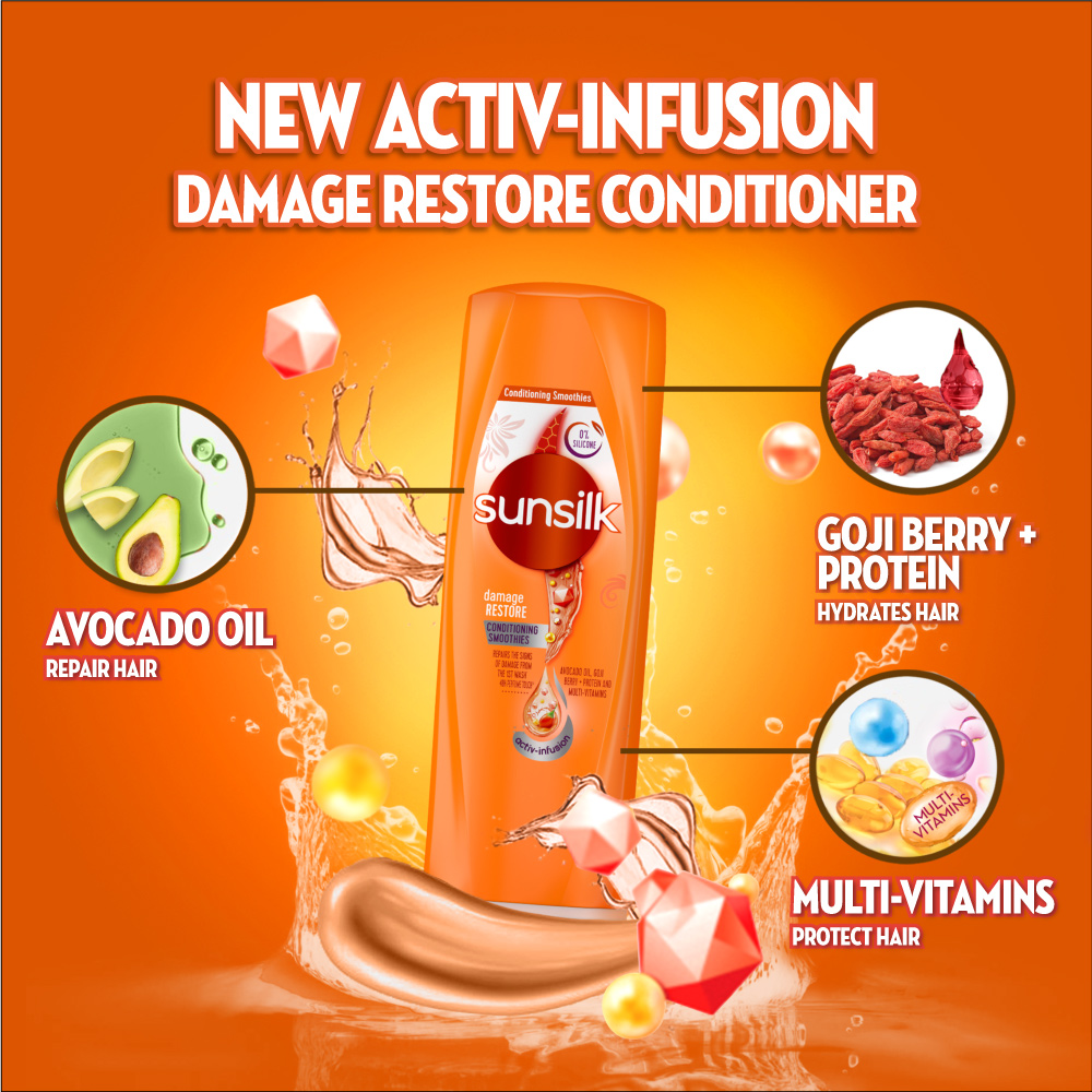 Sunsilk Damage Restore Conditioner - 300ml Sunsilk Damage Restore Conditioner - 300ml
