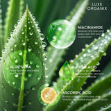 Luxe Organix Aloe Vera Vitamin C Natural Soap - 135g