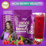 Weekit7 Acai Berry Glowing Beauty Powder - 5g x 7 Sachets