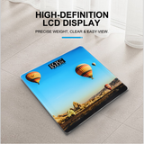 Smart LCD Display Body Weighing Digital Bathroom Scale QR-130