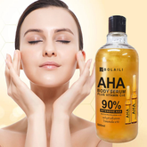 Bolaili AHA Face & Body Serum Plus Vitamin C & E - 500ml