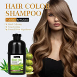 Disaar Olive Oil Hair Color Shampoo Natural Brown - 240ml
