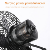 GD Super Rechargeable Lithium Electric Fan GD-S90